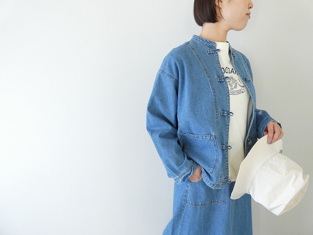 PAR ICI(パーリッシィ) 8.5ozライトオンスデニムチャイナボタンジャケットの商品画像1