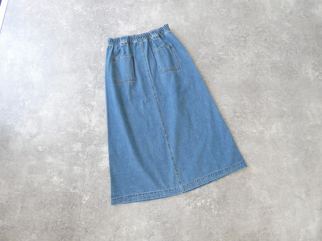 PAR ICI(パーリッシィ) 8.5ozライトオンスデニム 後ろゴムスカートの商品画像10