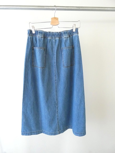PAR ICI(パーリッシィ) 8.5ozライトオンスデニム 後ろゴムスカートの商品画像12