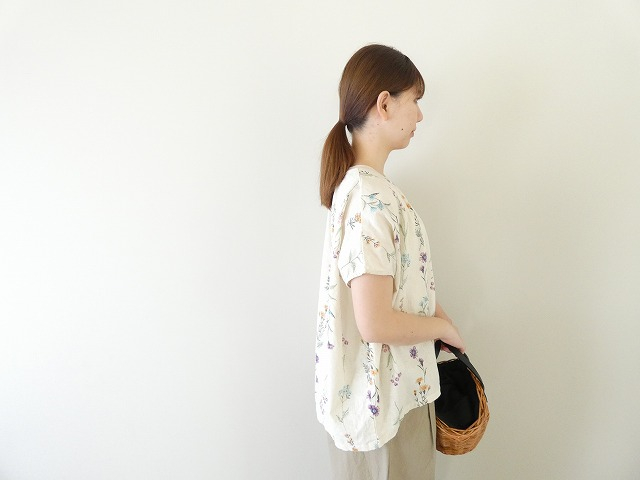 NARU リネンコットン彩りコクーンシャツの商品画像6