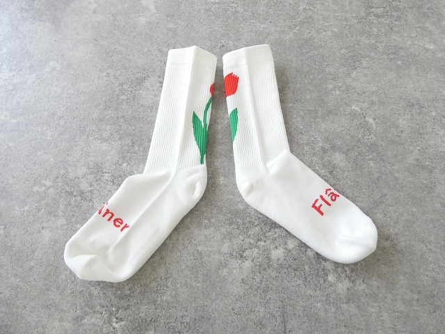 NATURAL LAUNDRY(ナチュラルランドリー) コットンTULIPソックスの商品画像1