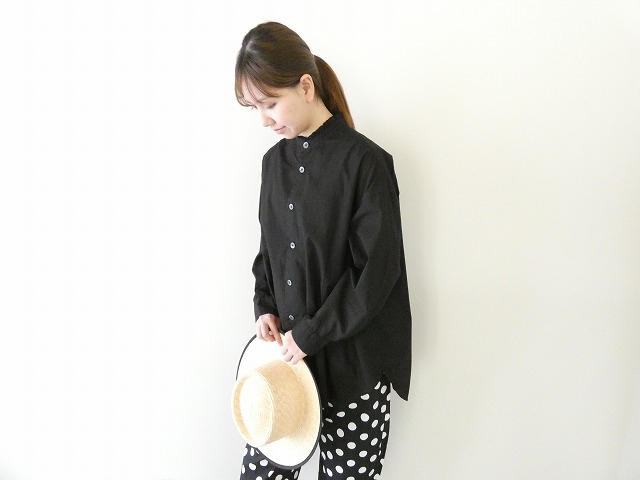 grin(グリン) 染めブロードフリル羽織シャツの商品画像3