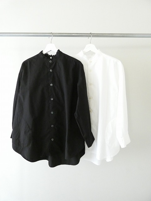 grin(グリン) 染めブロードフリル羽織シャツの商品画像4