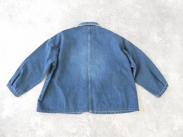 Brocante(ブロカント) ムラ糸10ozデニムデフォルメカバーオールの商品画像14