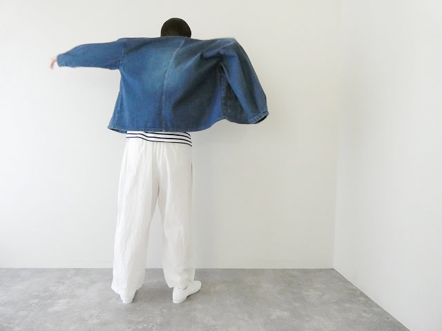 Brocante(ブロカント) ムラ糸10ozデニムデフォルメカバーオールの商品画像8