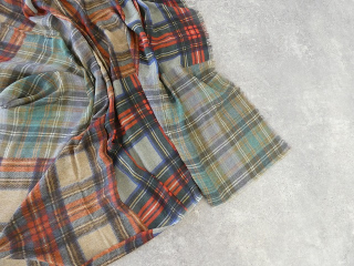 Glen Prince(グレンプリンス) ウール薄手チェックストールの商品画像24