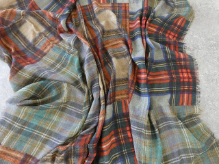 Glen Prince(グレンプリンス) ウール薄手チェックストールの商品画像26