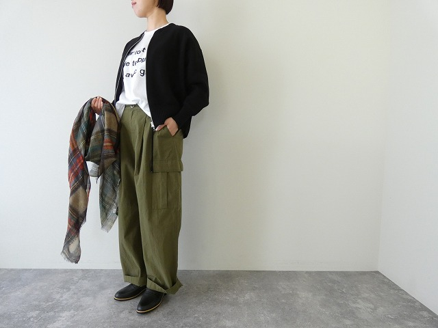 Glen Prince(グレンプリンス) ウール薄手チェックストールの商品画像9