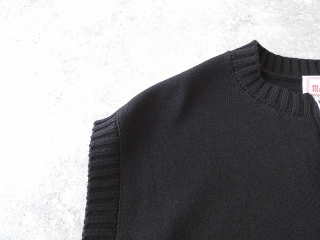mao made(マオメイド) やわらかコットンミラノリブ風 異ゲージリブWジップベストの商品画像30