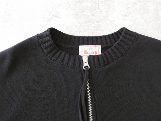 mao made(マオメイド) やわらかコットンミラノリブ風 異ゲージリブWジップベストの商品画像31