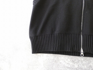 mao made(マオメイド) やわらかコットンミラノリブ風 異ゲージリブWジップベストの商品画像33