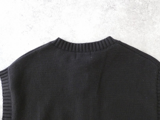 mao made(マオメイド) やわらかコットンミラノリブ風 異ゲージリブWジップベストの商品画像35