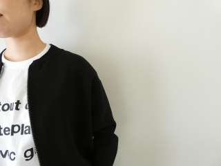 mao made(マオメイド) やわらかコットンミラノリブ風 異ゲージリプダブルジップブルゾンの商品画像16