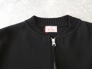 mao made(マオメイド) やわらかコットンミラノリブ風 異ゲージリプダブルジップブルゾンの商品画像30