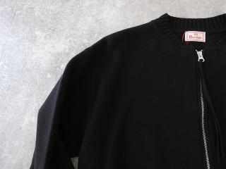 mao made(マオメイド) やわらかコットンミラノリブ風 異ゲージリプダブルジップブルゾンの商品画像31