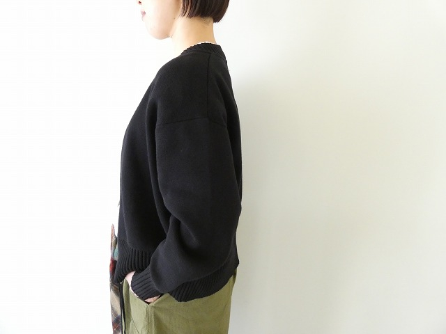 mao made(マオメイド) やわらかコットンミラノリブ風 異ゲージリプダブルジップブルゾンの商品画像4