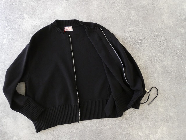 mao made(マオメイド) やわらかコットンミラノリブ風 異ゲージリプダブルジップブルゾンの商品画像42