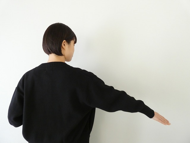 mao made(マオメイド) やわらかコットンミラノリブ風 異ゲージリプダブルジップブルゾンの商品画像7