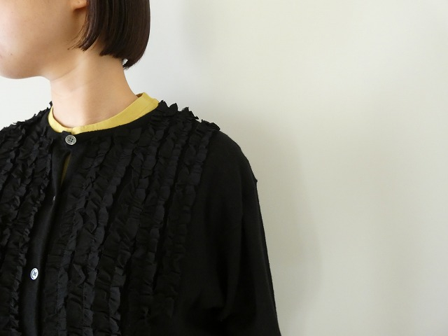 mao made(マオメイド) ふりふりフリルカーディガン(ムジ)の商品画像4