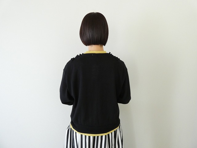 mao made(マオメイド) ふりふりフリルカーディガン(ムジ)の商品画像6