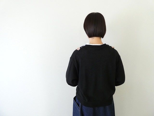 mao made(マオメイド) ふりふりフリルカーディガン(ドット&柄ミックス)の商品画像2