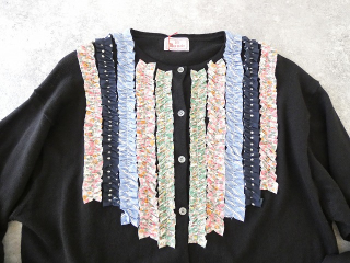 mao made(マオメイド) ふりふりフリルカーディガン(ドット&柄ミックス)の商品画像23