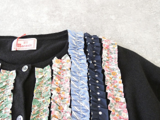 mao made(マオメイド) ふりふりフリルカーディガン(ドット&柄ミックス)の商品画像25