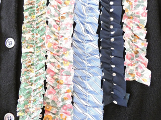 mao made(マオメイド) ふりふりフリルカーディガン(ドット&柄ミックス)の商品画像26