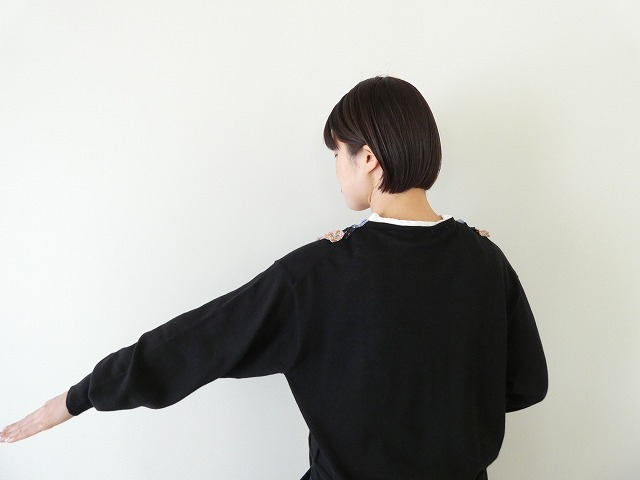 mao made(マオメイド) ふりふりフリルカーディガン(ドット&柄ミックス)の商品画像5