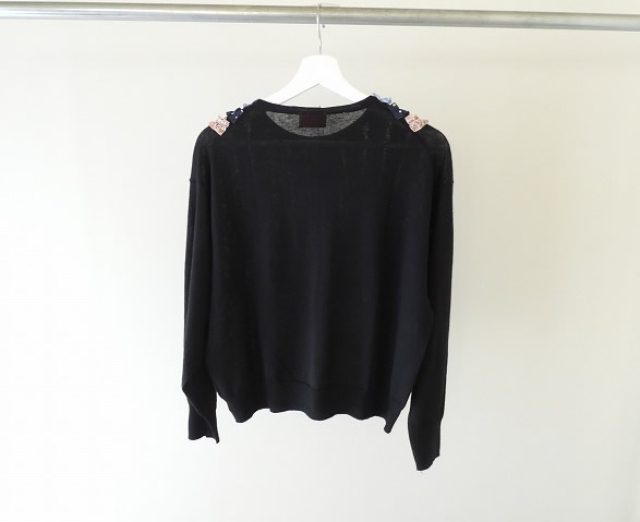 mao made(マオメイド) ふりふりフリルカーディガン(ドット&柄ミックス)の商品画像9