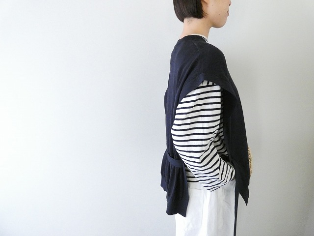 MidiUmi(ミディウミ) side ribbon vest サイドリボンベストの商品画像2