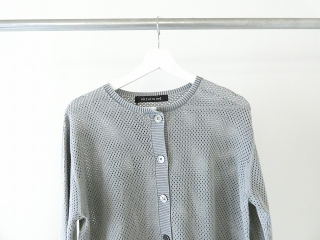 mizuiro ind(ミズイロインド) ストーンウォッシュメッシュクルーネックカーディガンの商品画像21