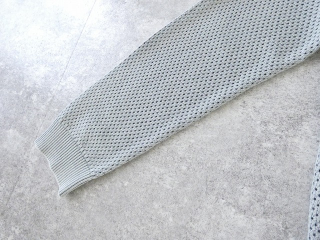 mizuiro ind(ミズイロインド) ストーンウォッシュメッシュクルーネックカーディガンの商品画像27