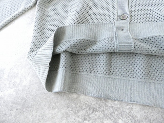 mizuiro ind(ミズイロインド) ストーンウォッシュメッシュクルーネックカーディガンの商品画像29