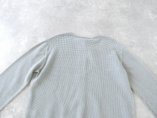 mizuiro ind(ミズイロインド) ストーンウォッシュメッシュクルーネックカーディガンの商品画像30