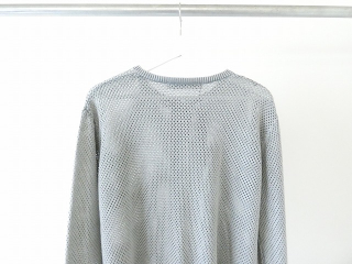 mizuiro ind(ミズイロインド) ストーンウォッシュメッシュクルーネックカーディガンの商品画像31