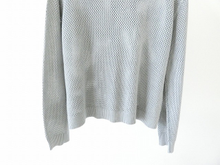 mizuiro ind(ミズイロインド) ストーンウォッシュメッシュクルーネックカーディガンの商品画像32