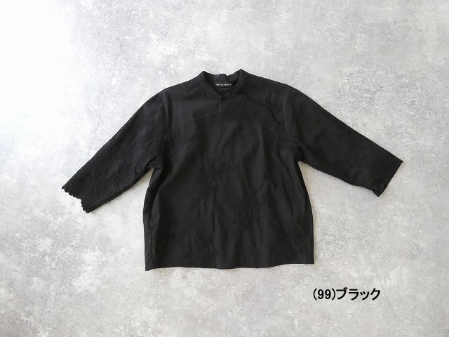 mizuiro ind(ミズイロインド) lace chinoiserie shirtの商品画像42