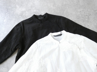 mizuiro ind(ミズイロインド) lace chinoiserie shirtの商品画像50