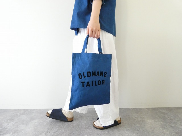 R&D.M.Co-(オールドマンズテーラー) OMT FLOCKY PRINT LINEN MINI TOTE BAGの商品画像5