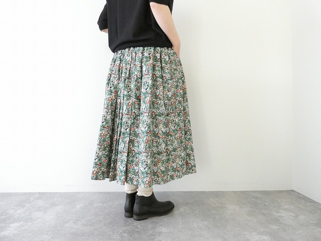 R&D.M.Co-(オールドマンズテーラー) WILD BERRY FIELD LAWN GATHER SKIRTの商品画像10
