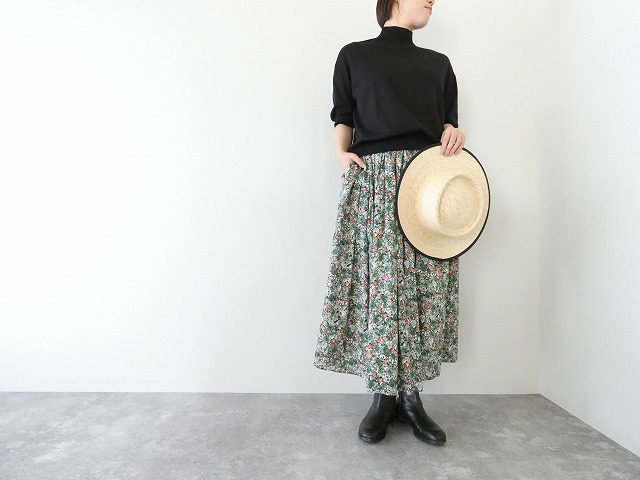 R&D.M.Co-(オールドマンズテーラー) WILD BERRY FIELD LAWN GATHER SKIRTの商品画像2