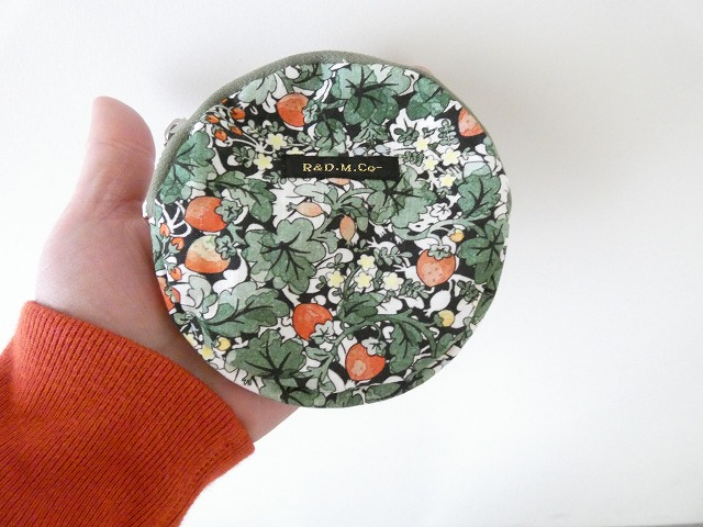 R&D.M.Co-(オールドマンズテーラー) WILD BERRY FIELD RIPSTOP CIRCLE POUCH S-sizeの商品画像3