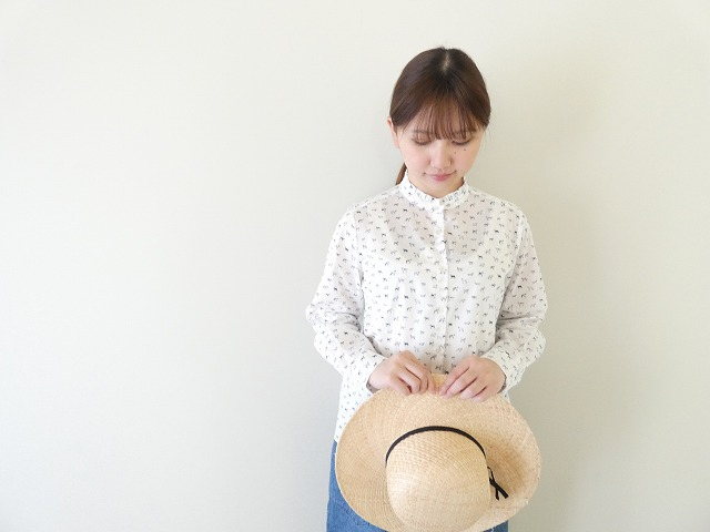  リバティMans Best Friendsスタンドフリルシャツの商品画像1