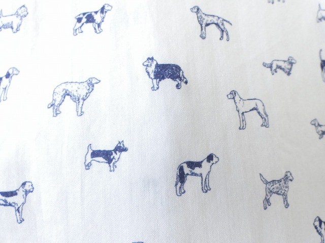  リバティMans Best Friendsスタンドフリルシャツの商品画像10