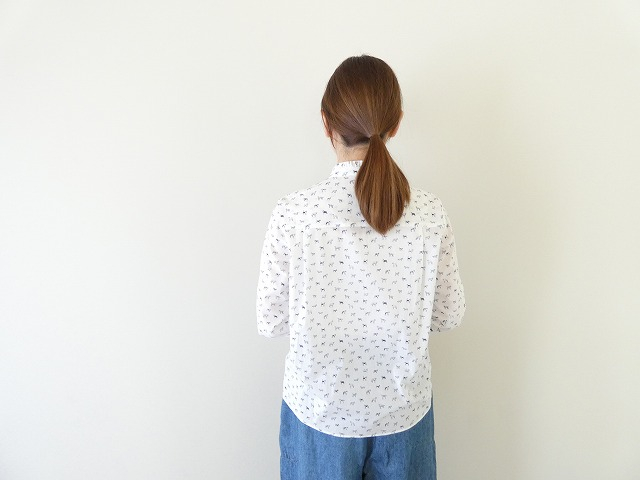  リバティMans Best Friendsスタンドフリルシャツの商品画像2