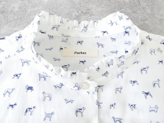  リバティMans Best Friendsスタンドフリルシャツの商品画像23