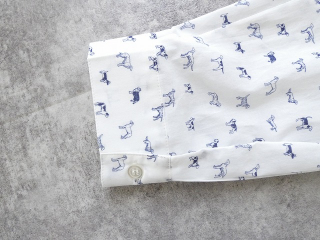  リバティMans Best Friendsスタンドフリルシャツの商品画像25