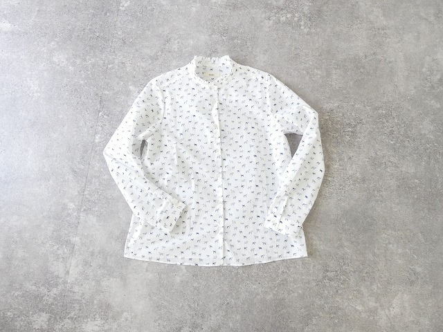  リバティMans Best Friendsスタンドフリルシャツの商品画像3