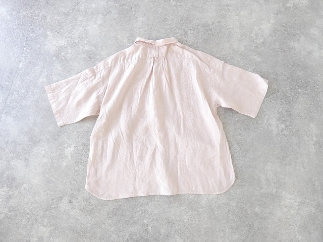 prit(プリット) 60/1フレンチリネン5分袖レギュラーカラーシャツの商品画像43